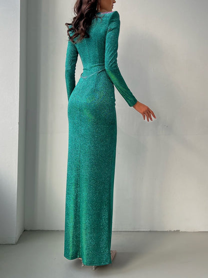 Glamorous Sparkling Evening Dress