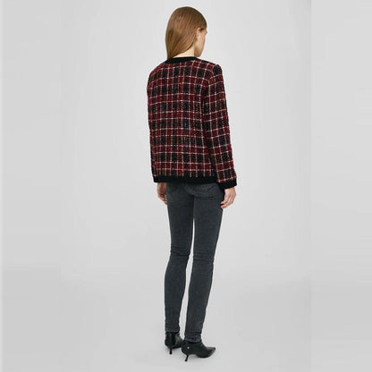 Plaid Woolen Short Jackets