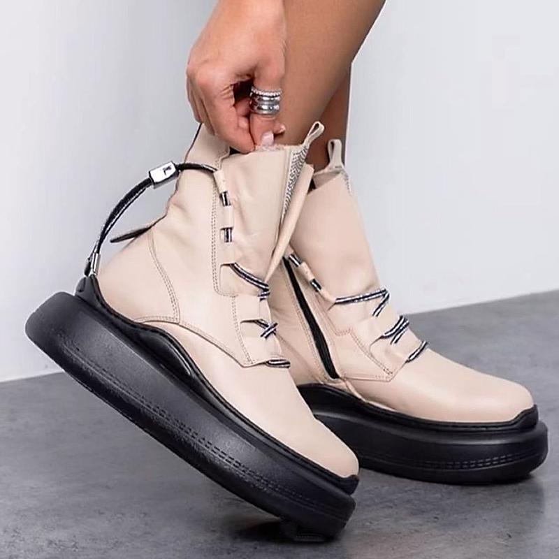 Women's Super Soft Sole Casual Leather Ankle Boots