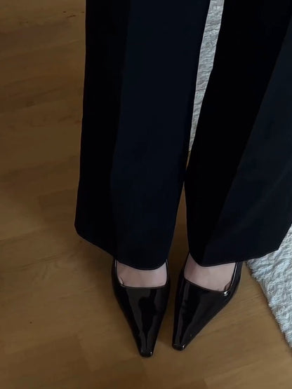 Elegant Pointed Toe Fine High Heels