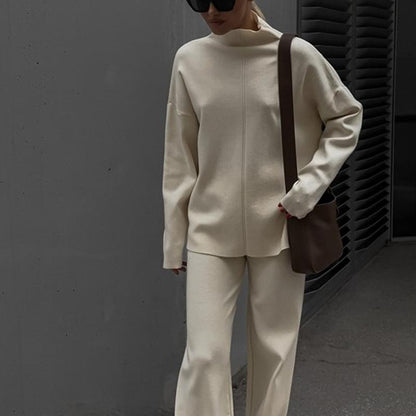 Soft And Loose Cashmere Suit