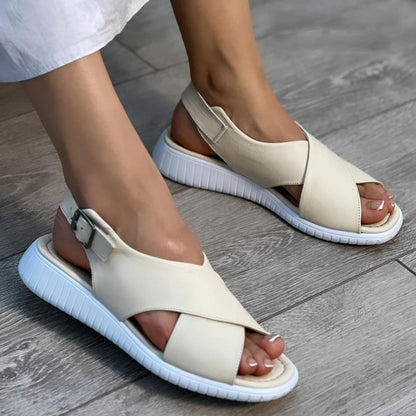 Women's Soft-Soled Leather Sandals