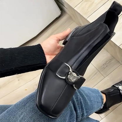 Women's Metallic Embellished Chelsea Boots