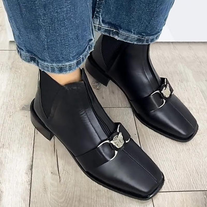 Women's Metallic Embellished Chelsea Boots