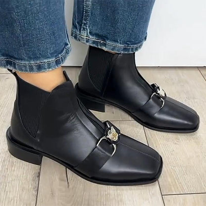 Women's Metallic Embellished Chelsea Boots