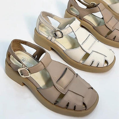 Women's Hand-Woven Leather Sandals