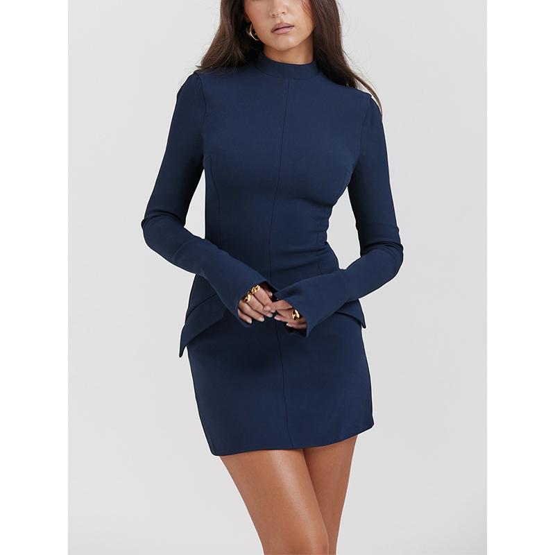 Navy Mini Dress